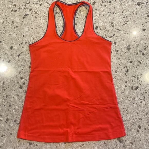 Lululemon Tank Top Red Size 8 - Picture 1 of 2